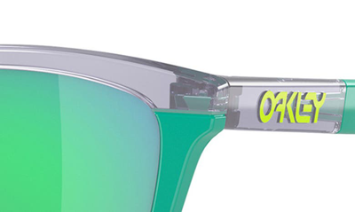 Oakley Frogskins™ Range 55mm Prizm™ Keyhole Sunglasses In Black Green