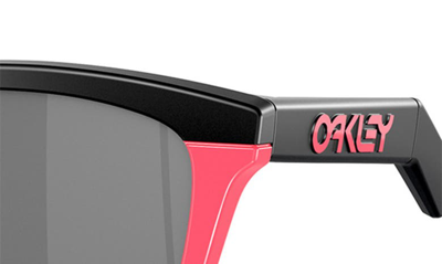 Shop Oakley Frogskins™ Hybrid 55mm Prizm™ Keyhole Sunglasses In Pink