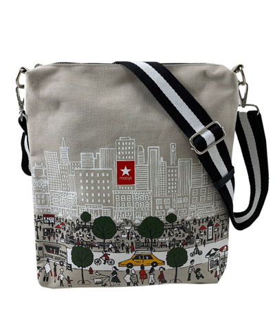Shop Macy's San Francisco Crossbody Bag, Created For  In Gray