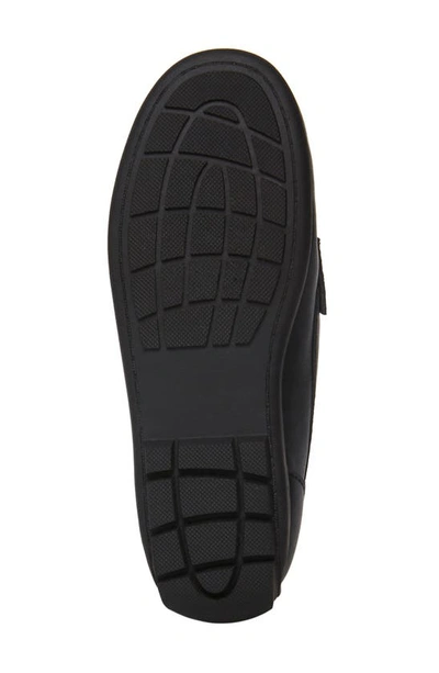 Shop Steve Madden Kids' Bjarred Driving Loafer In Black