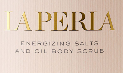 Shop La Perla Energizing Salts & Oil Body Scrub, 8.8 oz In Regular