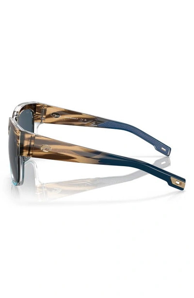 Shop Costa Del Mar Waterwoman 58mm Polarized Pillow Sunglasses In Gray