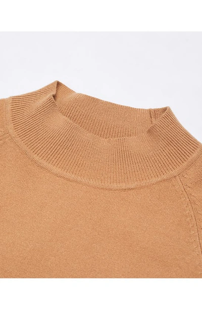 Mango Crop Sweater In Medium Brown