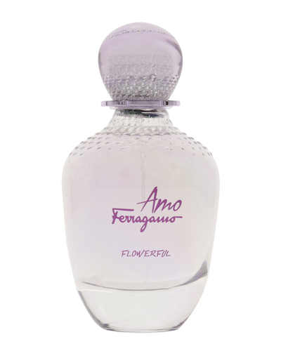 Shop Ferragamo Women's 3.4oz Floral Amo  Flowerful Edt