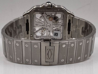 Pre-owned Cartier Santos De  Skeleton Whsa0015 Unworn 2023