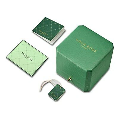 Pre-owned Lola Rose Women's Dainty Watch Genuine Brown Leather Strap Wrist Watch. Mothe... In Brown Leather Band