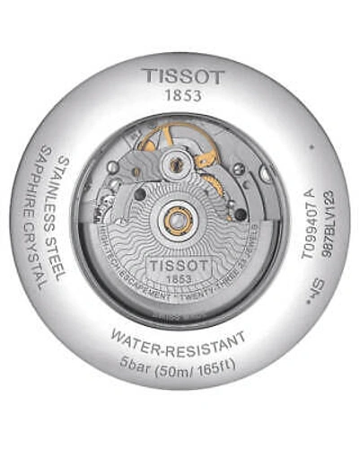 Pre-owned Tissot Multicolour Mens Analogue Watch Chemin Des Tourelles T0994072203802