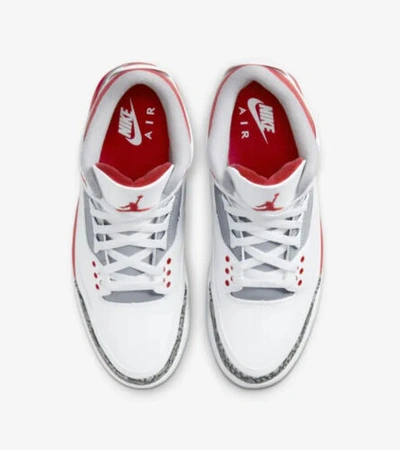 Pre-owned Jordan Nike Air  3 Retro Fire Red Og 2022 Dn3707-160 Size Us 4-14 Brand