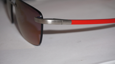 Pre-owned Mclaren Sunglasses Rimless Red Matt Silver Red Mirro Mlsups2105 56 16 145p In Red Mirror