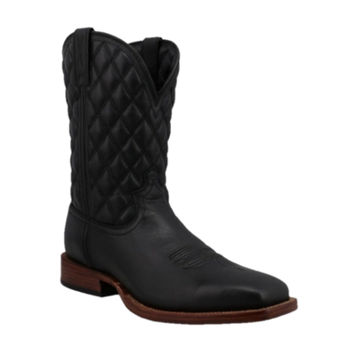 Pre-owned Twisted X Men's 11 Inch Tech X Black Square Toe Western Boots Mxtl014