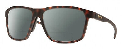 Pre-owned Smith Pinpoint Unisex Polarized Bifocal Sunglasses In Tortoise Havana Brown 59mm In Grey