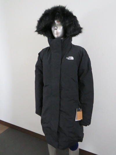 Pre-owned The North Face Womens  Arctic Parka 2 Down Warm Winter Jacket - Black / Black In Tnf Black / Tnf White Logo / Black Fur
