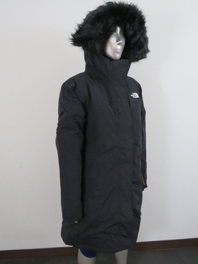 Pre-owned The North Face Womens  Arctic Parka 2 Down Warm Winter Jacket - Black / Black In Tnf Black / Tnf White Logo / Black Fur