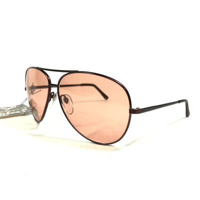 Pre-owned Serengeti Vintage  Sunglasses Boomslang Large Brown Frames Red Lenses 62-12-130