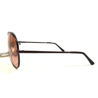 Pre-owned Serengeti Vintage  Sunglasses Boomslang Large Brown Frames Red Lenses 62-12-130