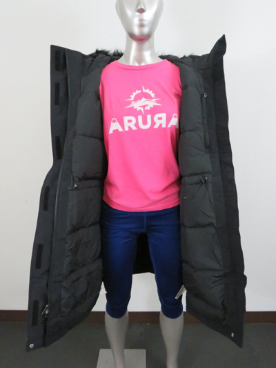 Pre-owned The North Face Womens  Arctic Parka 2 Down Warm Winter Jacket - Black / Black In Tnf Black / Tnf White Logo / Black Fur