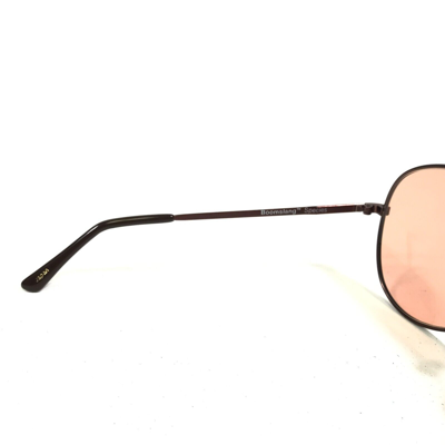 Pre-owned Serengeti Vintage  Sunglasses Boomslang Large Brown Frames Red Lenses 62-12-130