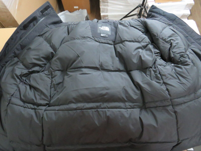 Pre-owned The North Face Womens  Arctic Parka 2 Down Warm Winter Jacket - Black / Black In Tnf Black / Tnf White Logo / Black Fur