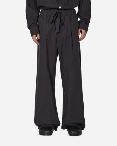 Shop Tekla Birkenstock Pants Slate In Black