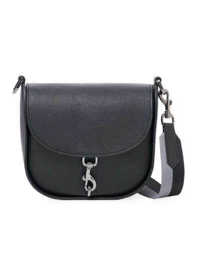 Shop Botkier Women's Trigger Saddle Bag In Black