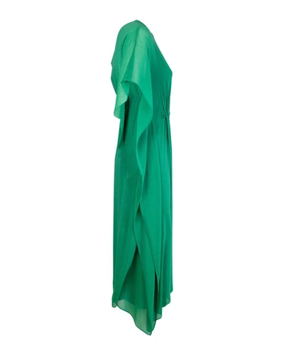 Shop Max Mara Studio Suit In Emerald