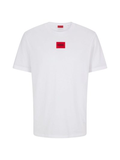 Shop Hugo Men's T-shirt In White
