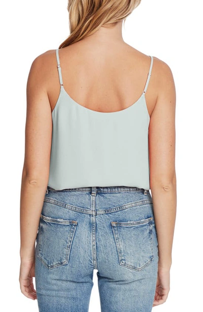 1.state Chiffon Inset Tank In Dusty Mint