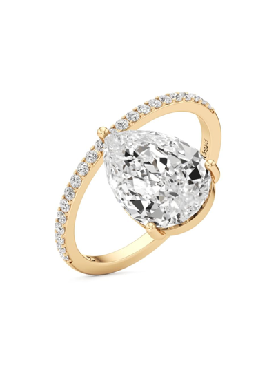 Shop Unsaid Women's Tear 18k Yellow Gold & 3.33 Tcw Lab-grown Diamond Ring