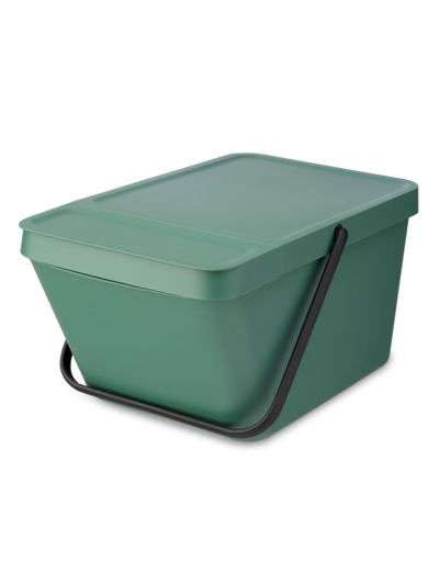 Shop Brabantia Sort & Go Plastic Stackable Recycling Bin In Fir Green