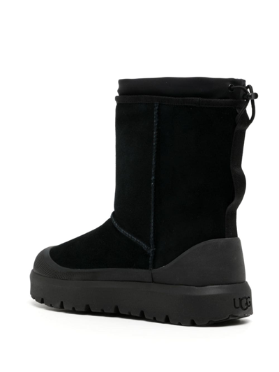 Shop Ugg Classic Short Weather Hybrid Boots In Black