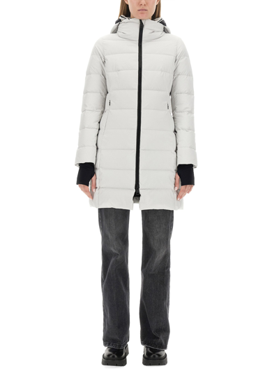 Shop Herno Quilted Jacket In White