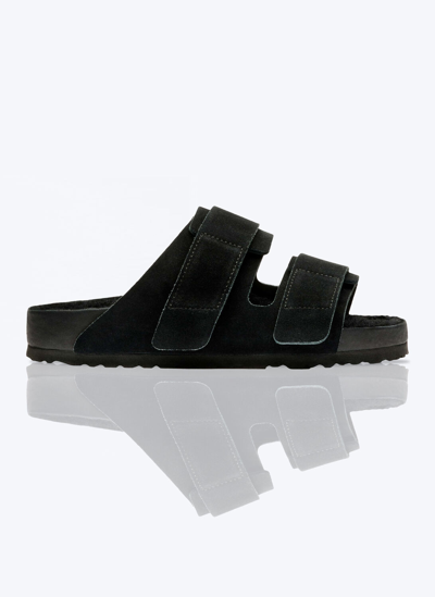 Shop Birkenstock 1774 X Tekla Uji Suede Sandals In Black