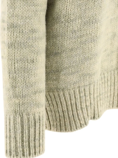 Shop Maison Margiela "botanical Dye" Sweater In Green