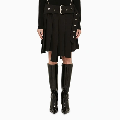 Shop Off-white ™ Pleated Skirt In Black
