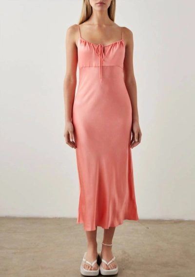 Shop Rails Laramie Dress In Coral In Pink