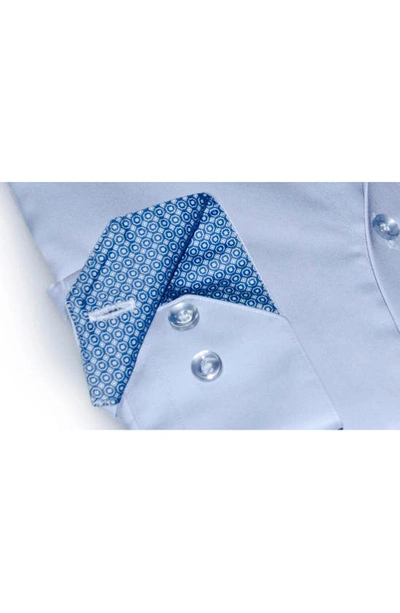 Shop Levinas Contemporary Fit Modern Business Dress Shirt In Light Blue
