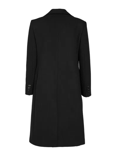 Vivetta Patterned Coat In Negro