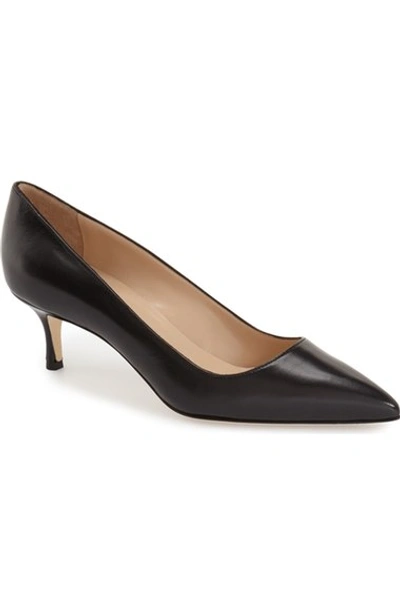 Manolo Blahnik Bb Patent Leather 50mm Pump In Black Leather
