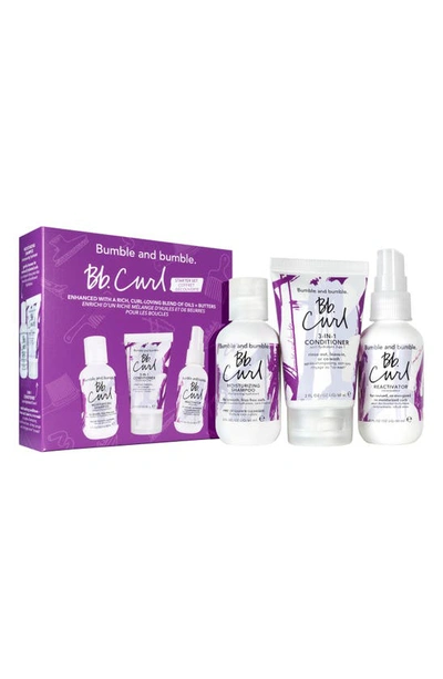Shop Bumble And Bumble Curl Hair Care Trial Set In Bp Curl