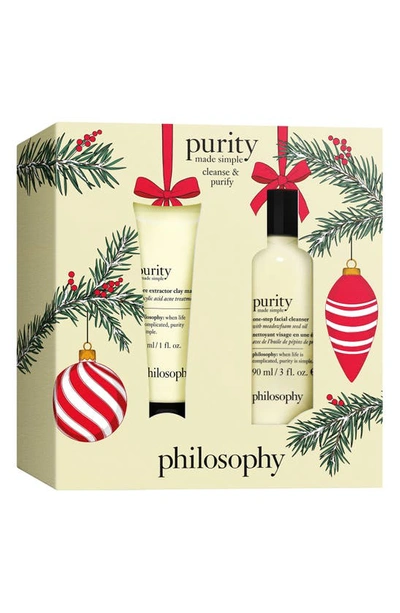 Shop Philosophy Purity Clay Mask & Cleanser Set