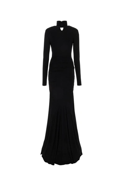 Shop Blumarine Long Dresses. In Black