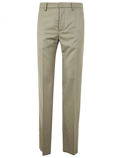 Shop Etro Flat Front Trouser Clothing In Green
