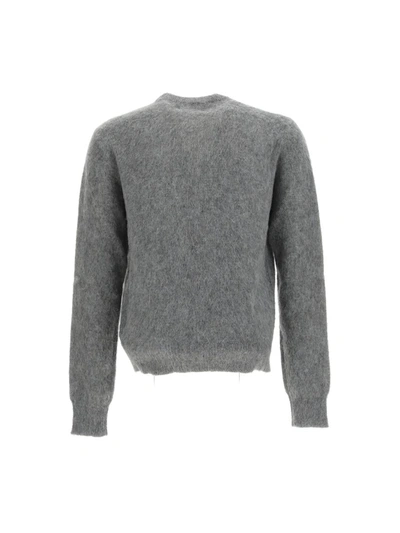 Shop Amiri Sweaters In Grey