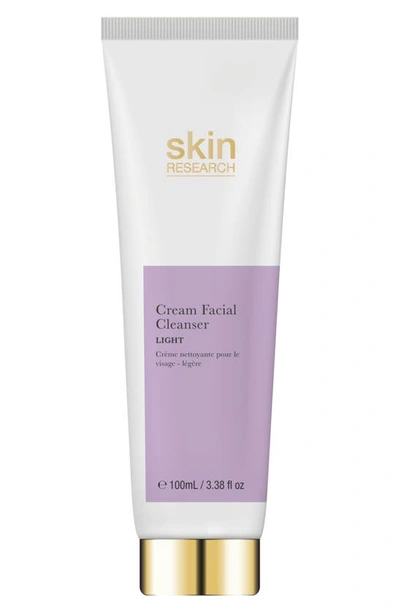 Shop Skin Research Cream Facial Cleanser Light