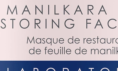 Skinchemists Laboratories Manilkara Leaf Restoring Face Mask