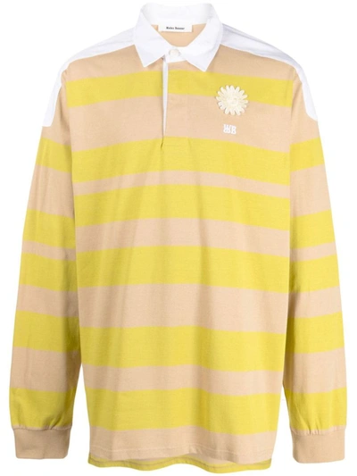 Shop Wales Bonner City Polo In Yellow