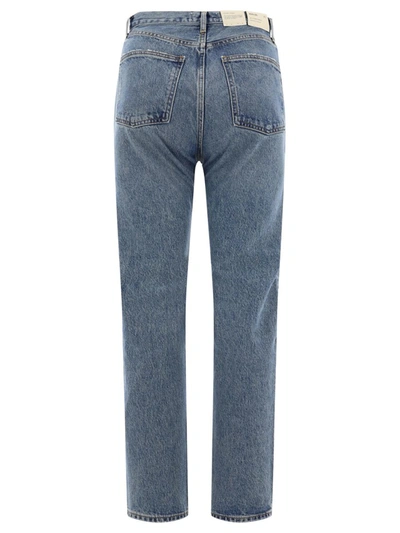Shop Agolde "90's Pinch Waist" Jeans In Blue