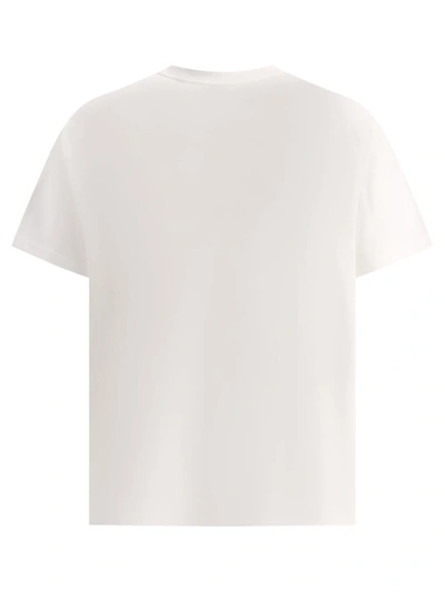 Shop Burberry "harriston" T-shirt In White