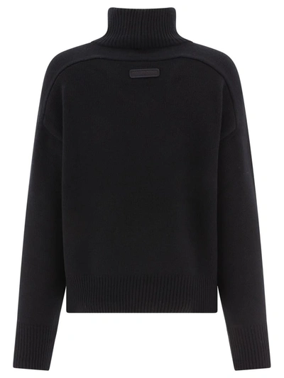 Shop Canada Goose "baysville" Turtleneck Sweater In Black
