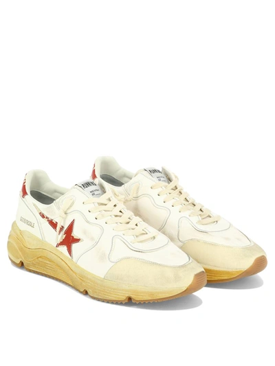 Shop Golden Goose "running Sole" Sneakers In White